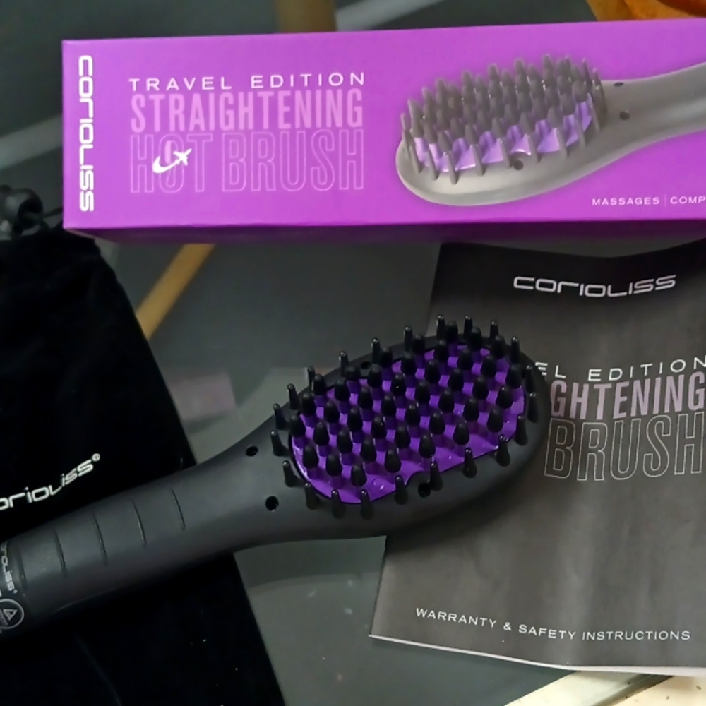 Travel Edition Straightening Hot Brush